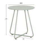 ΣΕΤ LOUNGE 3TMX ΕΞ.ΧΩΡΟΥ OREGO HM21107.06 ΑΛΟΥΜΙΝΙΟ & ΜΕΤΑΛΛΟ ΣΕ ΦΥΣΤΙΚΙ - Image 3