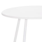 ΣΕΤ LOUNGE 3TMX ΕΞ.ΧΩΡΟΥ PONY HM21193.02 ΜΕΤΑΛΛΟ ΚΑΙ ΣΥΝΘ.RATTAN ΣΕ ΛΕΥΚΟ-ΜΑΥΡΟ - Image 4