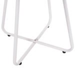 ΣΕΤ LOUNGE 3TMX ΕΞ.ΧΩΡΟΥ PONY HM21193.02 ΜΕΤΑΛΛΟ ΚΑΙ ΣΥΝΘ.RATTAN ΣΕ ΛΕΥΚΟ-ΜΑΥΡΟ - Image 5