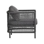 ΣΕΤ ΣΑΛΟΝΙ 4ΤΜΧ SONDRA HM6251.01 ΑΛΟΥΜΙΝΙΟ-ΣΧΟΙΝΙ-ΜΑΞΙΛΑΡΙΑ ΣΕ ΓΚΡΙ - Image 6