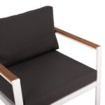 ΣΕΤ ΣΑΛΟΝΙ ΑΛΟΥΜΙΝΙΟΥ ΜΕ POLYWOOD ΕΞΩΤΕΡΙΚΟΥ ΧΩΡΟΥ 4ΤΜΧ LIFE ΛΕΥΚΟ-ΓΚΡΙ HM5089.11 - Image 6