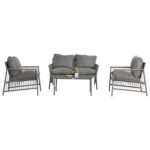 Αγόρασε ΣΕΤ ΣΑΛΟΝΙ ΕΞ.ΧΩΡΟΥ 4 ΘΕΣΕΩΝ DEANDRA HM6507.01 ΜΕΤΑΛΛΟ & ΜΑΞΙΛΑΡΙΑ ΣΕ ΓΚΡΙ σε μοναδική τιμή στο clickforshop.gr