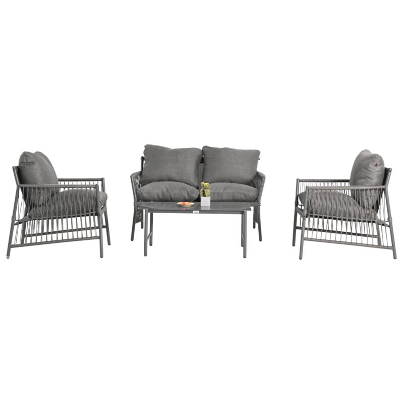 Αγόρασε ΣΕΤ ΣΑΛΟΝΙ ΕΞ.ΧΩΡΟΥ 4 ΘΕΣΕΩΝ DEANDRA HM6507.01 ΜΕΤΑΛΛΟ & ΜΑΞΙΛΑΡΙΑ ΣΕ ΓΚΡΙ σε μοναδική τιμή στο clickforshop.gr