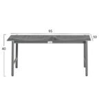 ΣΕΤ ΣΑΛΟΝΙ ΕΞ.ΧΩΡΟΥ 4 ΘΕΣΕΩΝ DEANDRA HM6507.01 ΜΕΤΑΛΛΟ & ΜΑΞΙΛΑΡΙΑ ΣΕ ΓΚΡΙ - Image 4