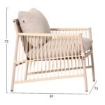 ΣΕΤ ΣΑΛΟΝΙ ΕΞ.ΧΩΡΟΥ 4 ΘΕΣΕΩΝ DEANDRA HM6507.02 ΣΑΜΠΑΝΙ ΜΕΤΑΛΛΟ--ΓΚΡΙ ΜΑΞΙΛΑΡΙΑ - Image 3