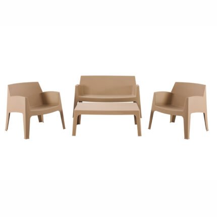 Αγόρασε ΣΕΤ ΣΑΛΟΝΙ ΕΞ.ΧΩΡΟΥ 4ΤΜΧ SLEEK HM21268.03 ΚΑΠΟΥΤΣΙΝΟ ΠΟΛΥΠΡΟΠΥΛΕΝΙΟ σε μοναδική τιμή στο clickforshop.gr
