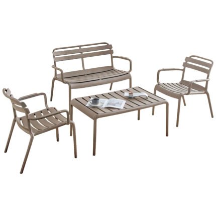 Αγόρασε ΣΕΤ ΣΑΛΟΝΙ ΕΞΩΤΕΡΙΚΟΥ ΧΩΡΟΥ 4ΤΜΧ KORVER HM21096.04 ΠΟΛΥΠΡΟΠΥΛΕΝΙΟ ΚΑΠΟΥΤΣΙΝΟ σε μοναδική τιμή στο clickforshop.gr