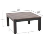 ΣΕΤ ΣΑΛΟΝΙ ΠΟΛΥΜΟΡΦΙΚΟ DEX 3TMX HM6090 ΑΛΟΥΜΙΝΙΟ ΣΕ ΑΝΘΡΑΚΙ & ΚΑΦΕ-ΜΑΥΡΑ ΜΑΞΙΛΑΡΙΑ - Image 3