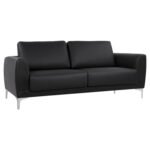 ΣΕΤ ΣΑΛΟΝΙΟΥ 2ΤΜΧ KENZIE ΜΕ ΜΑΥΡΟ PU HM11284.01 - Image 3