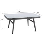 ΣΕΤ ΣΑΛΟΝΙΟΥ 4ΤΜΧ ΜΕ ΜΕΤΑΛΛΙΚΟ ΣΚΕΛΕΤΟ ΚΑΙ WICKER ΓΚΡΙ HM5711 - Image 4