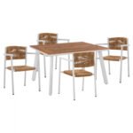 Αγόρασε ΣΕΤ ΤΡΑΠΕΖΑΡΙΑ 5ΤΜΧ ΜΕ ΤΡΑΠΕΖΙ POLYWOOD 120Χ80 & ΠΟΛΥΘΡΟΝΕΣ ΛΕΥΚΕΣ HM11427 σε μοναδική τιμή στο clickforshop.gr