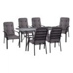 Αγόρασε ΣΕΤ ΤΡΑΠΕΖΑΡΙΑ 7ΤΜΧ ΤΡΑΠΕΖΙ BRUNO 150X90 ΜΕ ΠΟΛΥΘΡΟΝΕΣ ENDIKA ΓΚΡΙ HM11475 σε μοναδική τιμή στο clickforshop.gr