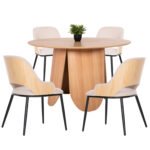 Αγόρασε ΣΕΤ ΤΡΑΠΕΖΑΡΙΑ ΕΣΩΤ. ΧΩΡΟΥ 5ΤΜΧ HM11973 ΤΡΑΠΕΖΙ DENTY & 4 ΚΑΡΕΚΛΕΣ DELF(ΟΑΚ-ΜΠΕΖ) σε μοναδική τιμή στο clickforshop.gr