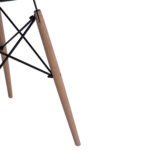 ΣΕΤ ΤΡΑΠΕΖΑΡΙΑΣ 3ΤΜΧ TWIST HM21371 ΣΤΡΟΓΓΥΛΟ ΤΡΑΠΕΖΙ Φ60 & 2 ΚΑΡΕΚΛΕΣ ΣΕ ΜΑΥΡΟ - Image 6