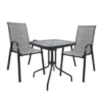 Αγόρασε ΣΕΤ ΤΡΑΠΕΖΑΡΙΑΣ 3ΤΜΧ ΜΕ 2 ΚΑΡΕΚΛΕΣ & 1 ΤΡΑΠΕΖΙ 60x60 HM5183.01 σε μοναδική τιμή στο clickforshop.gr