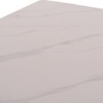 ΣΕΤ ΤΡΑΠΕΖΑΡΙΑΣ 5ΤΜΧ RAVEN HM21067.01 ΚΕΡΑΜΙΚΟ TOP ΛΕΥΚΟ ΜΑΡΜΑΡΟ--ΜΕΤΑΛΛΟ - Image 5