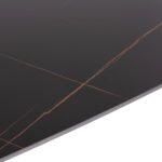 ΣΕΤ ΤΡΑΠΕΖΑΡΙΑΣ 5ΤΜΧ RAVEN HM21068.02 ΚΕΡΑΜΙΚΟ TOP ΜΑΥΡΟ ΜΑΡΜΑΡΟ--ΓΚΡΙ ΥΦΑΣΜΑ - Image 5