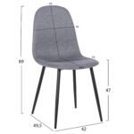 ΣΕΤ ΤΡΑΠΕΖΑΡΙΑΣ 5ΤΜΧ RAVEN HM21068.03 ΚΕΡΑΜΙΚΟ TOP ΓΚΡΙ ΜΑΡΜΑΡΟ--ΓΚΡΙ ΥΦΑΣΜΑ - Image 3