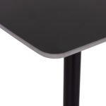ΣΕΤ ΤΡΑΠΕΖΑΡΙΑΣ 5ΤΜΧ RAVEN HM21072.02 ΚΕΡΑΜΙΚΟ TOP ΜΑΥΡΟ ΜΑΡΜΑΡΟ & 4 ΚΑΡΕΚΛΕΣ - Image 4