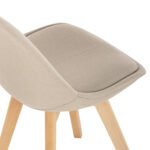 ΣΕΤ ΤΡΑΠΕΖΑΡΙΑΣ 5ΤΜΧ VEGAS HM21180 MDF TOP ΣΕ ΦΥΣΙΚΟ--ΥΦΑΣΜΑ ΜΠΕΖ - Image 5