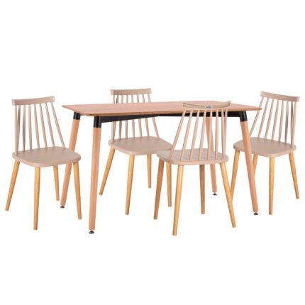 Αγόρασε ΣΕΤ ΤΡΑΠΕΖΑΡΙΑΣ 5ΤΜΧ VANESSA HM21181 MDF TOP ΣΕ ΦΥΣΙΚΟ-ΣΚΕΛΕΤΟΣ ΣΕ ΦΥΣΙΚΟ σε μοναδική τιμή στο clickforshop.gr