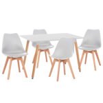 Αγόρασε ΣΕΤ ΤΡΑΠΕΖΑΡΙΑΣ 5ΤΜΧ VEGAS HM21184 MDF TOP ΣΕ ΛΕΥΚΟ--ΠΟΔΙΑ ΟΞΙΑΣ σε μοναδική τιμή στο clickforshop.gr