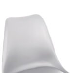 ΣΕΤ ΤΡΑΠΕΖΑΡΙΑΣ 5ΤΜΧ VEGAS HM21184 MDF TOP ΣΕ ΛΕΥΚΟ--ΠΟΔΙΑ ΟΞΙΑΣ - Image 4