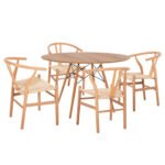 Αγόρασε ΣΕΤ ΤΡΑΠΕΖΑΡΙΑΣ 5ΤΜΧ BRAVE HM21188 ΜΕ 4 ΚΑΡΕΚΛΕΣ & ΣΤΡΟΓΓΥΛΟ ΤΡΑΠΕΖΙ σε μοναδική τιμή στο clickforshop.gr