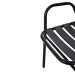 ΣΕΤ ΤΡΑΠΕΖΑΡΙΑΣ 5ΤΜΧ ADAM HM21219.01 ΚΑΡΕΚΛΕΣ ΜΕΤΑΛΛΙΚΕΣ & ΤΡΑΠΕΖΙ 110x60 ΜΑΥΡΟ - Image 5