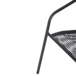 ΣΕΤ ΤΡΑΠΕΖΑΡΙΑΣ 5ΤΜΧ SWIFTER HM21222 ΚΑΡΕΚΛΕΣ ΜΕΤΑΛΙΚΕΣ & ΤΡΑΠΕΖΙ 110x60 ΓΚΡΙ - Image 5