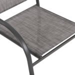 ΣΕΤ ΤΡΑΠΕΖΑΡΙΑΣ 5ΤΜΧ REDAN HM21223 ΤΡΑΠΕΖΙ & 4 ΠΟΛΥΘΡΟΝΕΣ ΣΕ ΓΚΡΙ - Image 4