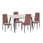 Αγόρασε ΣΕΤ ΤΡΑΠΕΖΑΡΙΑΣ 5ΤΜΧ RAVEN HM21264.01 ΚΕΡΑΜΙΚΟ TOP ΛΕΥΚΟ ΜΑΡΜΑΡΟ--ΒΕΛΟΥΔΟ ΣΑΠΙΟ ΜΗΛΟ σε μοναδική τιμή στο clickforshop.gr