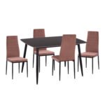 Αγόρασε ΣΕΤ ΤΡΑΠΕΖΑΡΙΑΣ 5ΤΜΧ RAVEN HM21264.02 ΚΕΡΑΜΙΚΟ TOP ΜΑΥΡΟ ΜΑΡΜΑΡΟ--ΒΕΛΟΥΔΟ ΣΑΠΙΟ ΜΗΛΟ σε μοναδική τιμή στο clickforshop.gr