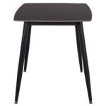 ΣΕΤ ΤΡΑΠΕΖΑΡΙΑΣ 5ΤΜΧ RAVEN HM21264.02 ΚΕΡΑΜΙΚΟ TOP ΜΑΥΡΟ ΜΑΡΜΑΡΟ--ΒΕΛΟΥΔΟ ΣΑΠΙΟ ΜΗΛΟ - Image 4