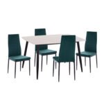 Αγόρασε ΣΕΤ ΤΡΑΠΕΖΑΡΙΑΣ 5ΤΜΧ RAVEN HM21265.01 ΚΕΡΑΜΙΚΟ TOP ΛΕΥΚΟ ΜΑΡΜΑΡΟ--ΒΕΛΟΥΔΟ ΚΥΠΑΡΙΣΣΙ σε μοναδική τιμή στο clickforshop.gr