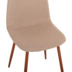 ΣΕΤ ΤΡΑΠΕΖΑΡΙΑΣ 5ΤΜΧ LEOMOR HM21270.01 ΤΡΑΠΕΖΙ & 4 ΚΑΡΕΚΛΕΣ - ΜΠΕΖ ΥΦΑΣΜΑ - Image 5