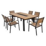 Αγόρασε ΣΕΤ ΤΡΑΠΕΖΑΡΙΑΣ 7ΤΜΧ ΑΛΟΥΜΙΝΙΟΥ ΣΕ ΓΚΡΙ ΧΡΩΜΑ HM5233.02 σε μοναδική τιμή στο clickforshop.gr