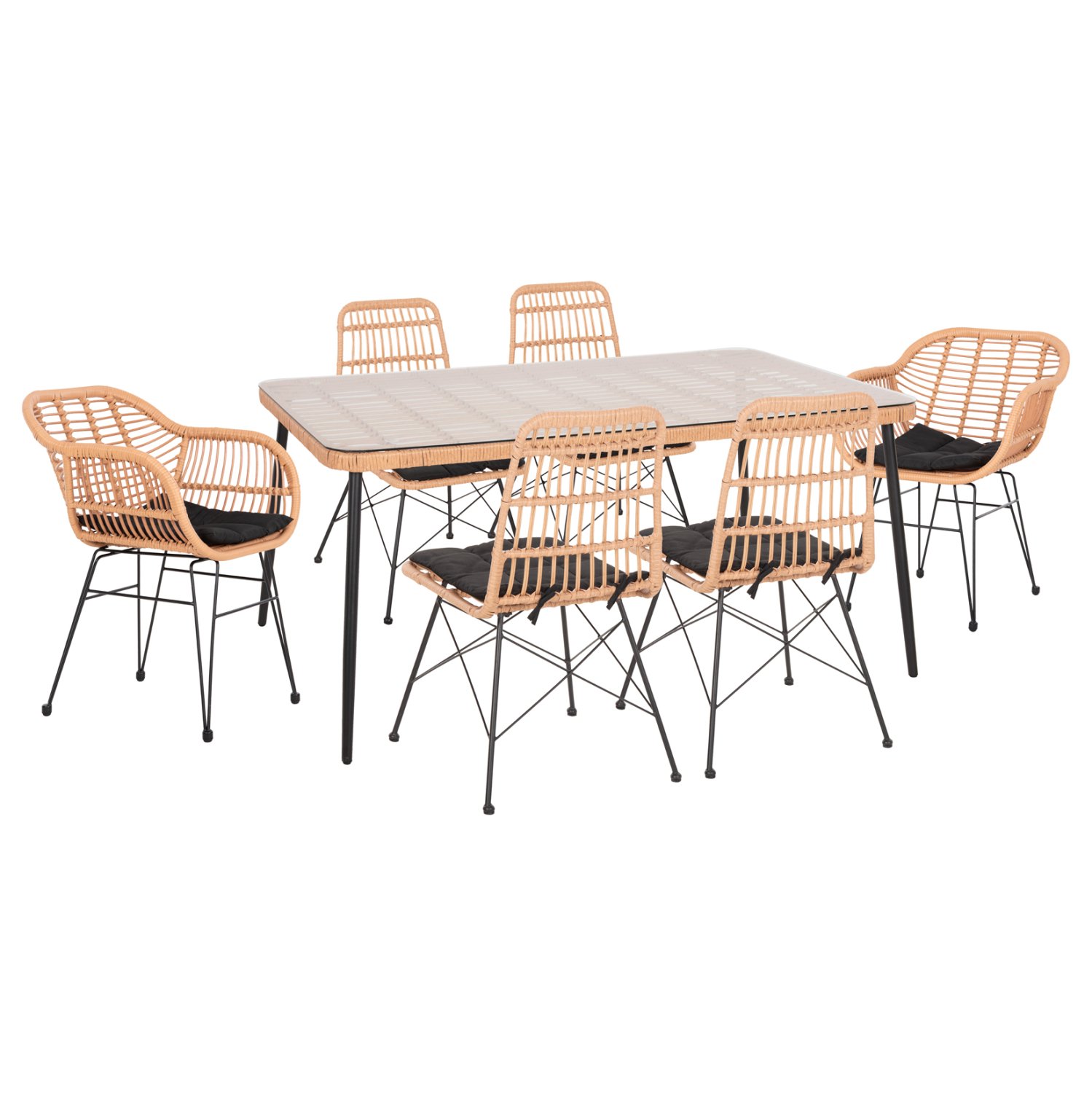 ΣΕΤ ΤΡΑΠΕΖΑΡΙΑΣ 7ΤΜΧ ALLEGRA HM10495 WICKER ΜΠΕΖ-ΜΕΤΑΛΛΟ ΜΑΥΡΟ Αγόρασε ΣΕΤ ΤΡΑΠΕΖΑΡΙΑΣ 7ΤΜΧ ALLEGRA HM10495 WICKER ΜΠΕΖ-ΜΕΤΑΛΛΟ ΜΑΥΡΟ σε μοναδική τιμή στο clickforshop.gr