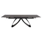 ΣΕΤ ΤΡΑΠΕΖΑΡΙΑΣ 7ΤΜΧ TEGATT HM21043 ΠΤΥΣΣΟΜΕΝΟ ΤΡΑΠΕΖΙ ΜΕ 6 ΠΟΛΥΘΡΟΝΑΚΙΑ ΓΚΡΙ - Image 6