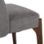 ΣΕΤ ΤΡΑΠΕΖΑΡΙΑΣ 7ΤΜΧ RIMER HM21339 ΤΡΑΠΕΖΙ ΑΠΟ MDF--ΚΑΡΕΚΛΕΣ ΑΠΟ RUBBERWOOD & ΥΦΑΣΜΑ - Image 5