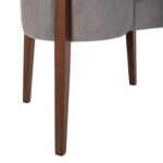 ΣΕΤ ΤΡΑΠΕΖΑΡΙΑΣ 7ΤΜΧ RIMER HM21339 ΤΡΑΠΕΖΙ ΑΠΟ MDF--ΚΑΡΕΚΛΕΣ ΑΠΟ RUBBERWOOD & ΥΦΑΣΜΑ - Image 6