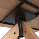 ΣΕΤ ΤΡΑΠΕΖΑΡΙΑΣ ΕΣΩΤ.ΧΩΡΟΥ 7ΤΜΧ HM21059 ΤΡΑΠΕΖΙ PAOLO ΚΑΙ 6 ΚΑΡΕΚΛΕΣ FREDRIK-ΦΥΣΙΚΟ - Image 6