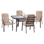 Αγόρασε ΣΕΤ ΤΡΑΠΕΖΑΡΙΑΣ ΕΞΩΤ.ΧΩΡΟΥ HM11880 ΜΕΤΑΛΛΙΚΟ 5ΤΜΧ ΚΑΦΕ-ΜΠΕΖ σε μοναδική τιμή στο clickforshop.gr