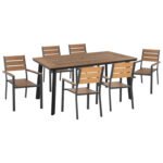 Αγόρασε ΣΕΤ ΤΡΑΠΕΖΑΡΙΑΣ TABER HM21198 ΤΡΑΠΕΖΙ & 6 ΠΟΛΥΘΡΟΝΕΣ-ΑΛΟΥΜΙΝΙΟ & POLYWOOD-ΑΝΘΡΑΚΙ σε μοναδική τιμή στο clickforshop.gr