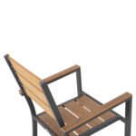ΣΕΤ ΤΡΑΠΕΖΑΡΙΑΣ TABER HM21198 ΤΡΑΠΕΖΙ & 6 ΠΟΛΥΘΡΟΝΕΣ-ΑΛΟΥΜΙΝΙΟ & POLYWOOD-ΑΝΘΡΑΚΙ - Image 6
