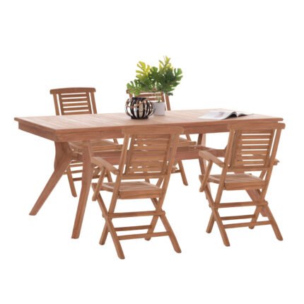 Αγόρασε ΣΕΤ ΤΡΑΠΕΖΑΡΙΑΣ WONDER HM21290 ΤΡΑΠΕΖΙ & 4 ΠΟΛΥΘΡΟΝΕΣ ΠΤΥΣΣΟΜΕΝΕΣ-ΤΕΑΚ σε μοναδική τιμή στο clickforshop.gr