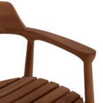 ΣΕΤ ΤΡΑΠΕΖΑΡΙΑΣ FREM HM21291 ΤΡΑΠΕΖΙ & 6 ΠΟΛΥΘΡΟΝΕΣ---ΤΕΑΚ ΞΥΛΟ - Image 6