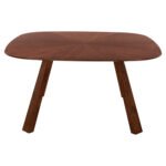 ΣΕΤ ΤΡΑΠΕΖΙ ΤΡΑΠΕΖΑΡΙΑΣ & ΣΑΛΟΝΙΟΥ RINER HM21342 MDF ΜΕ ΚΑΠΛΑΜΑ ΚΑΡΥΔΙΑΣ - Image 4