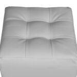 ΣΚΑΜΠΩ 37Χ37Χ35εκ ΜΕ PU ΛΕΥΚΟ PUNK HM264.02 - Image 4