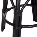 ΣΚΑΜΠΟ ΑΛΟΥΜΙΝΙΟΥ CHINO HM6285.02 BAMBOO LOOK & TEXTILENE ΣΕ ΜΑΥΡΟ Φ36x46Υεκ. - Image 6